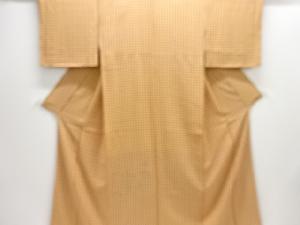 未使用品　編目模様小紋着物